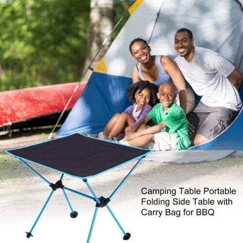 Camping Table Nonslip Picnic Folding Table Side Table With Carry Bag For Outdoor BBQ Garden Picnic Accessories