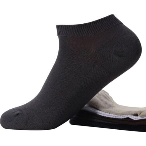 6 Pairs/lot Mens Socks Bamboo Fiber Socks Meias Male Summer Thin Sweat-absorbent Comfort Breathable Brand Business Casual Socks