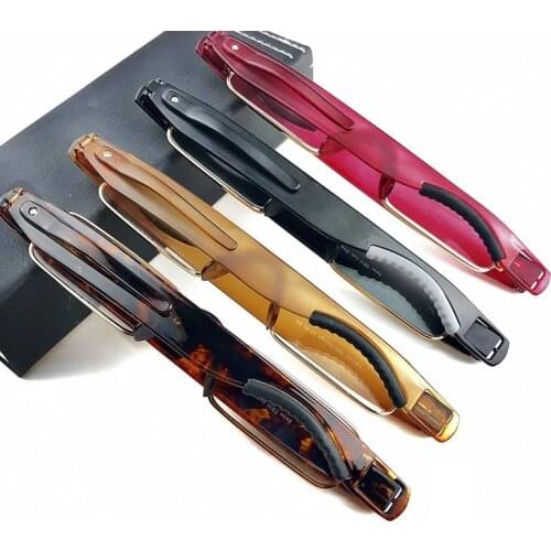 New High Definition Rotary Folding Presbyopic Glasses for Men and Women Portable Anti Blue Light Anti Fatigue Goggles +1.0~+4.0