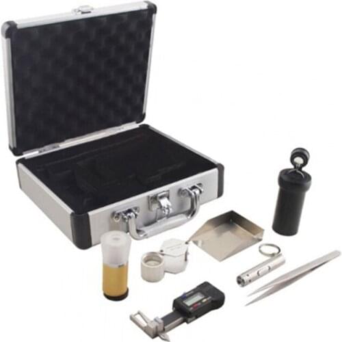 Jewelry identification equipment diamond appreciation toolkit jewelry inspection box