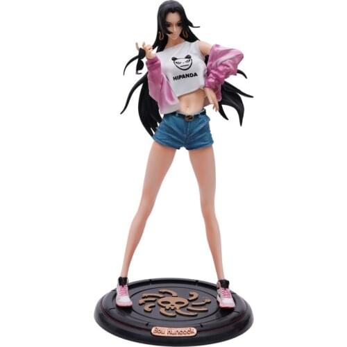 One Piece GK Boa Hancock Action Figure 33cm PVC Sexy Girl Statue Collection Toys For Children Desktop Decoration OP Gift Figma