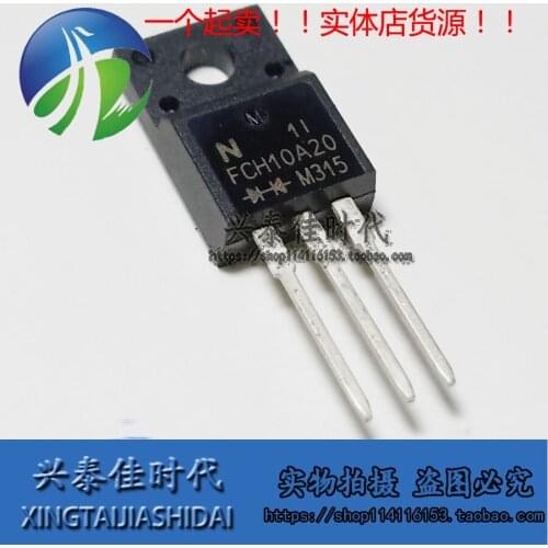 Original new 5pcs/ FCH10A20 10A/200V TO-220F