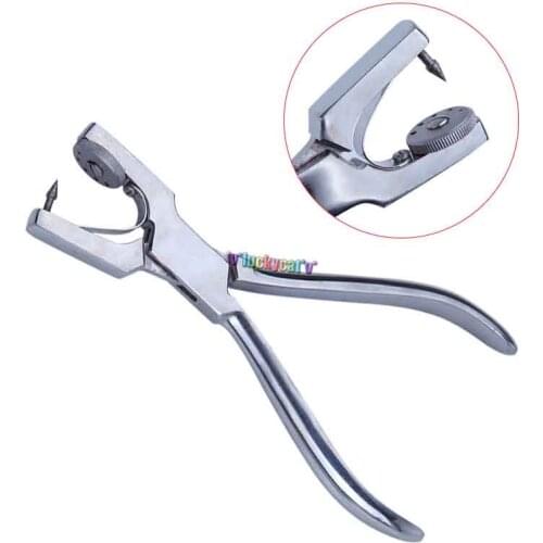 1pc Dental Rubber Dam Punch Pliers Dentist Orthodontic Surgical Equipment Device Instrument