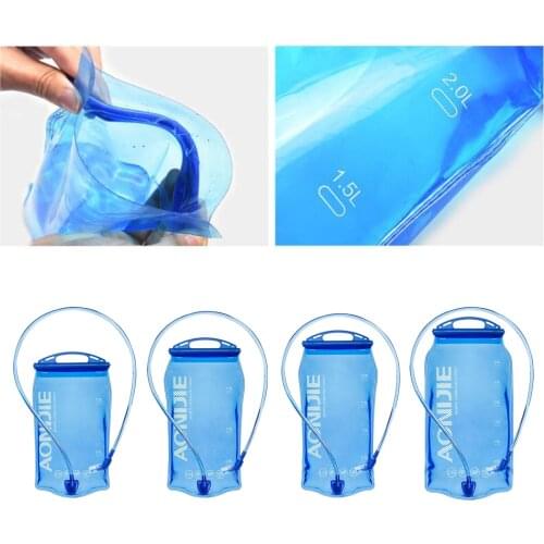 PEVA Water Bladder Hiking Backpack 1l 2l 3l 1.5l Drinking Bag Small Cycling Running Water Bag Outdoor Climbing Water Bag