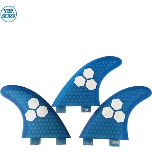 Surf Fins Double Tabs L Fin Honeycomb Surfboard Fin 5 color surfing fin Quilhas thruster surf accessories