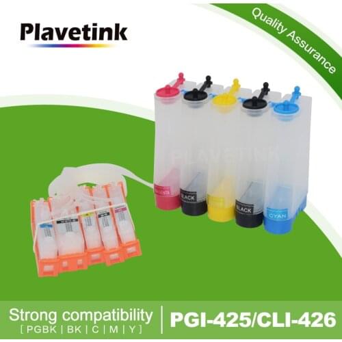 Plavetink PGI-425 CLI-426 Continous Ink Supply System Ciss For PGI425 CLI426 For Canon PIXMA IP4840 IP4940 IX6540 MG5140 MG5240