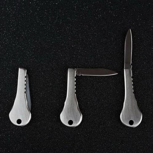420 stainless steel Mini Folding Blade Utility camping Knife Outdoor survival tactical rescue hand tools portable Key Knife
