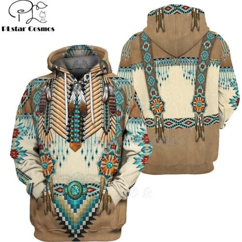 Native Indian 3D Hoodies/sweatshirts Tee Men Women New Fashion Hooded winter Autumn Long Sleeve streetwear Pullover Style-2