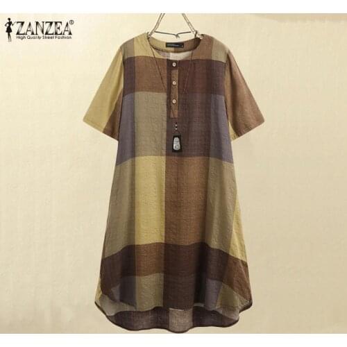 ZANZEA Short Summer Dresses