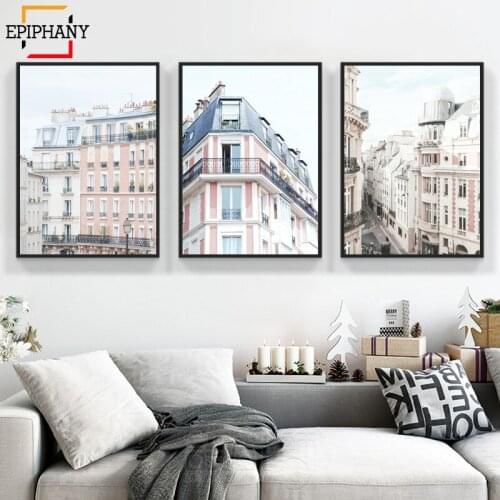 Giclee Wall Art Home Decor Paris Photography Prints Modern Travel City Landscape Canvas Painting Wall Pictures for Living Room