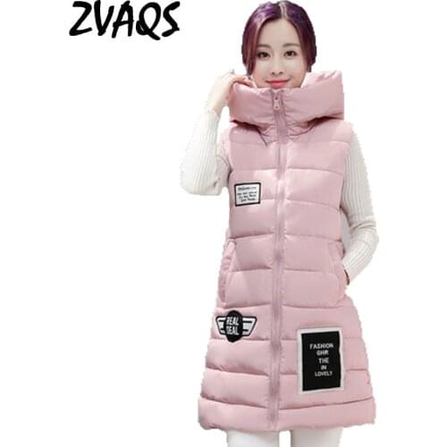 Женские длинные жилеты ZVAQS China At AliExpress