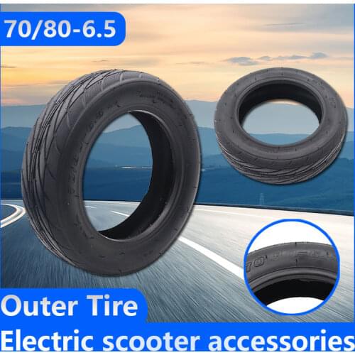 10 Inch Vacuum Tires 70/80-6.5 Tubeless Tire For Ninebot PLUS Scooter Replacement Tyre Upgraded Thickened XIAOMI MiniPLUS Part