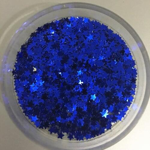 10000pcs(50g) 3/5/8mm Star Loose Sequins Dark Blue Color Glitter Paillette Sewing,Wedding Craft DIY Garment Accessorie Confetti