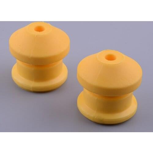 2pcs/Set Yellow Auto Front Suspension Jounce Bumper Spring Fit for Hummer H3 H3T 2009 2010 15783030 Polyurethane