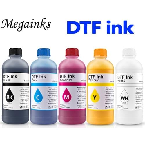 500ML*5PCS DTF INK For DTF InkFor Epson L1800 L800 L805 I3200 modified printer DTF Direct Transfer Film For DTF PET Film