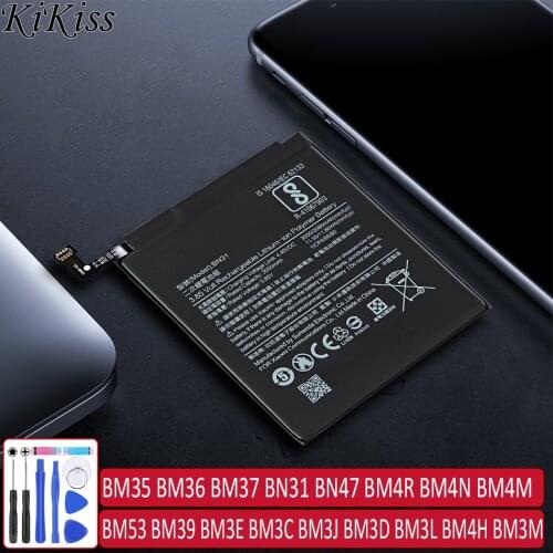 Battery For Xiaomi mi 8 Explorer mi 1 2 3 4 4i 4C 4S 5 5S 5X 6 6X 7 8 SE 9 9T 10 10X 2A A2 A3 Lite Plus For xiao mi batery BM3F