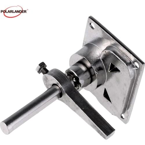 Anticorrosion Height Adjustable Stainless Steel Boat 80mm Turning Lock Lift recessed into hatch fixing holes