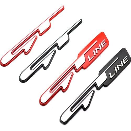 Car Sticker GT Line for Peugeot GT RCZ 308 508 3008 5008 Renault Clio Grandtour Megane KIA Forte Optima Picanto Stinger Sorento