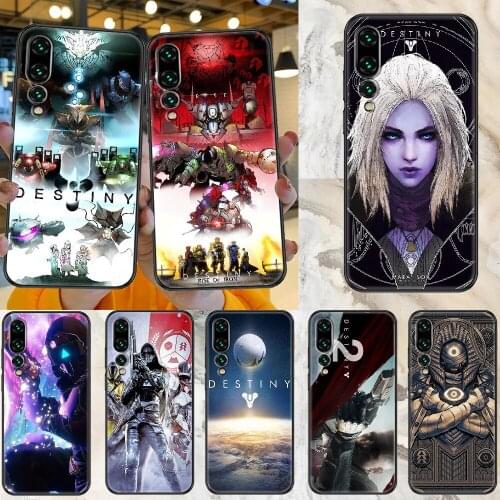 Destiny 2 game Phone case For Huawei P Mate P10 P20 P30 P40 10 20 Smart Z Pro Lite 2019 black 3D cell cover trend funda pretty