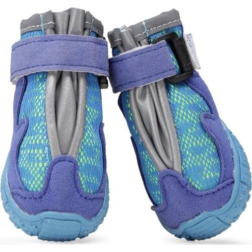 Reflective Pet Shoes for Large Dogs Hiking Sports Boots Non-slip Breathable Big Dog Shoes For Labrador Satsuma