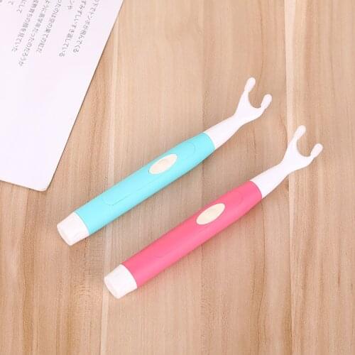 Electric Nose Massager Household Non-slip Handle Dry Battery Nose Massager Electric Beautiful Nose Skinny Massager SU242