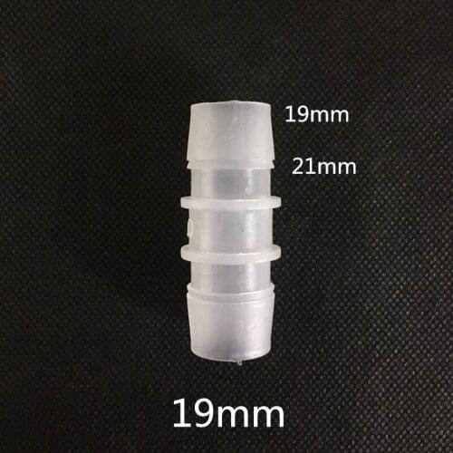 Barbed PLASTIC Straight Silicone Hose Connector Water Pipe Joiner 19mm
