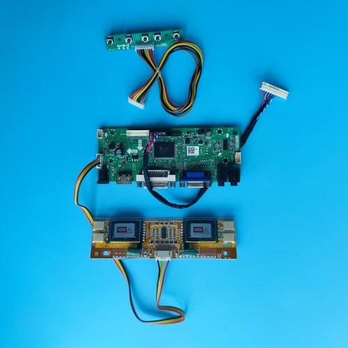 Kit for LM190E08-TLA1 Controller board M.NT68676 DIY LVDS 4 lamps HDMI Driver 19" 30pin 1280X1024 Screen Panel VGA DVI