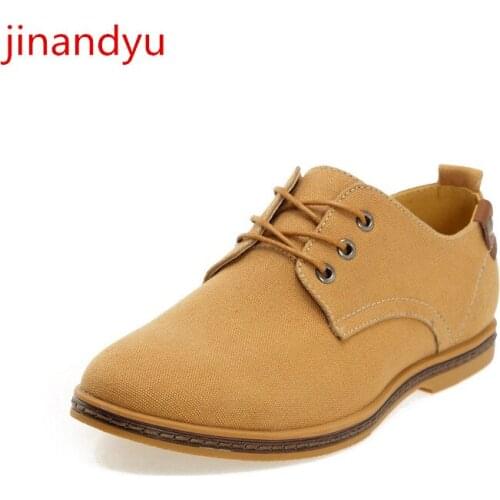 Plus Size 47 48 Canvas Formal Shoes for Men Fashion Lace-Up Dress Business Shoe Comfy Sport Shoes for Man Zapatillas Hombre