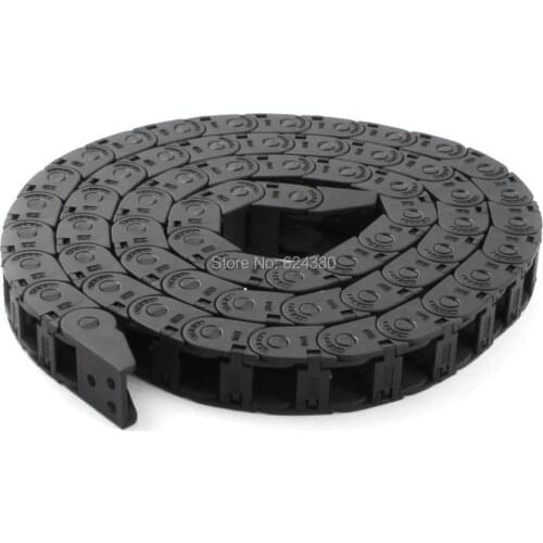 New 105cm 41.3 inch 1M 41.3" 3.4ft 16*14mm Towline Cable Drag Chain Wire Carrier 16 x 14mm Discount