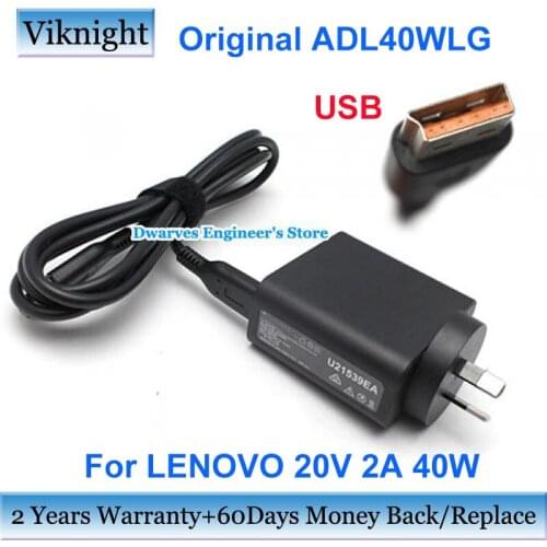 Original ADL40WLG AC Adapter 20V 2A For Lenovo YOGA 3 PRO ULTRABOOK 14-IFI YOGA 3 14 80JH YOGA 700-141SK 11-5Y10 Laptop Charger