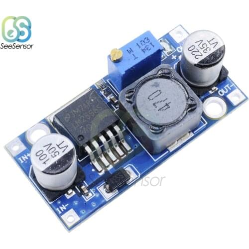 LM2596 LM2596S DC-DC Adjustable Step Down Power Supply Module Buck Converter 3.2V-40V To 1.25V-35V Voltage Regulator