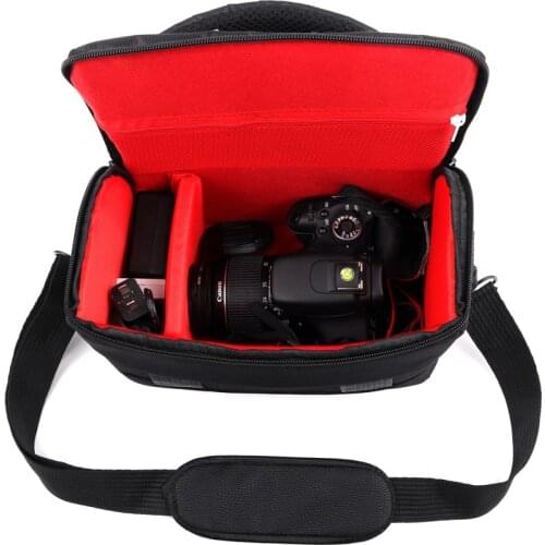 Camera Bag DSLR Bag Case For Nikon D3400 D7200 D7100 D3200 D5200 D5500 D5300 Canon 1300D 750D 200D 5D Mark IV III 6D MarkII 77D