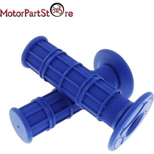 Universal Soft Rubber 22mm 7/8" Hand Grips Handlebar For Honda Kawasaki Yamaha Suzuki BMW MX Pit Dirt Bik ATV Go Kart