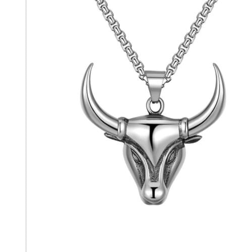 Stainless Steel Jewelry MenS Unisex Fashion Europe And America Style Zodiac Necklace For Women Men Pendant Necklace Amulet