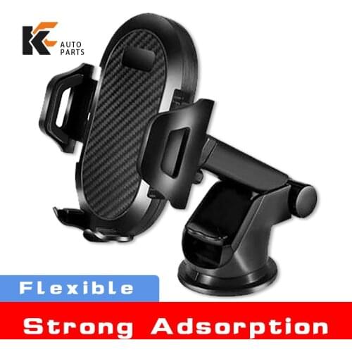 Sucker Car Phone Holder Mobile Phone Holder Stand In Car No Magnetic GPS Mount Support for IPhone 11 Pro Xiaomi Samsung
