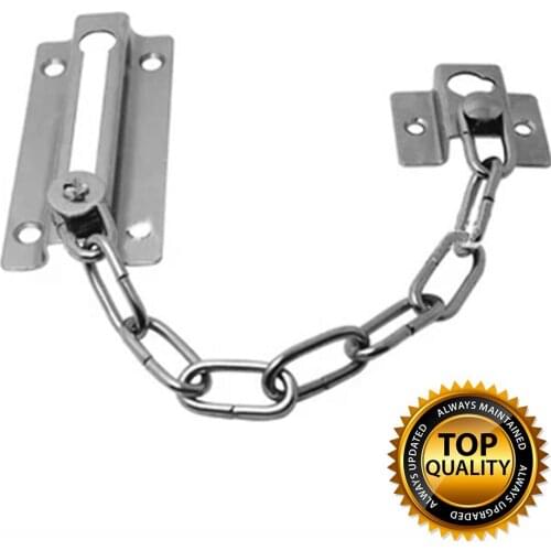 Chain Door Lock Security Sliding Guard Lock Anti-theft Office Hotel Security Chain Gate Lock Hardware