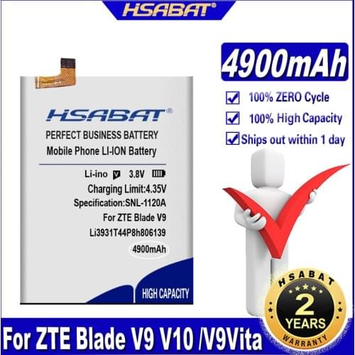 HSABAT ZTE Blade V9 Vita Phone Batteries