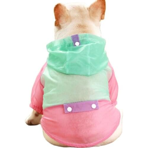 French Bulldog Clothes Summer Dog T-shirt Pug Schnauzer Welsh Corgi Bulldog Costume Pet Apparel Sun protection clothing