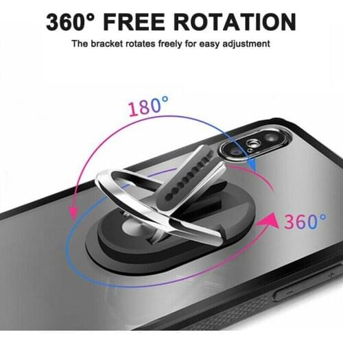 Mobile Phone Holder Finger Ring Car Phone Holder Car Air Vent Mount Stand 360 Swivel Magnetic Finger Ring Phone Holder Bracket