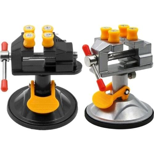 Adjustable Fixed Electric Small Table Bench Vise 360 ° Rotatable Grinder Rotary