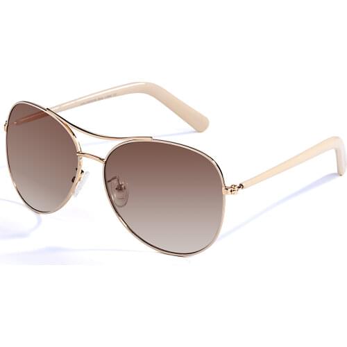 COLOSSEIN Luxury Vintage Sunglasses Women Glasses Ultralight Driving Pilot Polarized Sunglasses Men Gold Frame UV400 Eyewear
