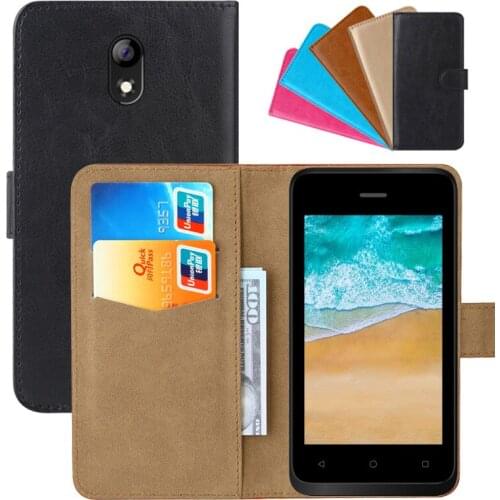 Luxury Wallet Case For Jinga Neon PU Leather Retro Flip Cover Magnetic Fashion Cases Strap