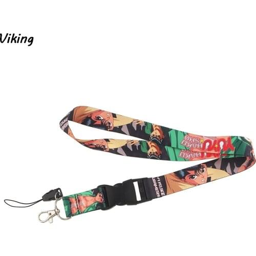 G1665 Anime Character Lanyard For Keys Phone Strap Neck Strap Keychain Lanyards ID Badge Holder