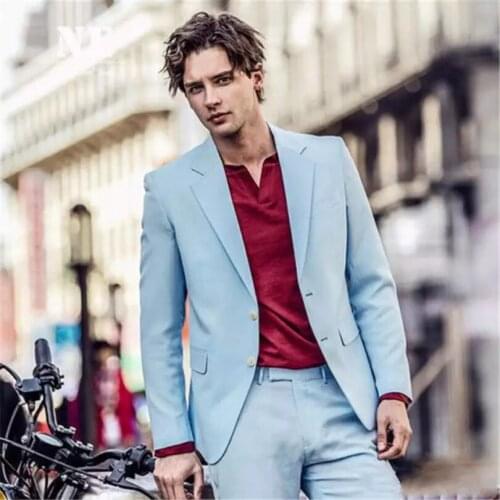 Groom Tuxedos Shawl Lapel Men Wedding Tuxedo New Fashion Men Jacket Blazer Men Prom Dinner/Darty Suit(Jacket+Pants+Tie)