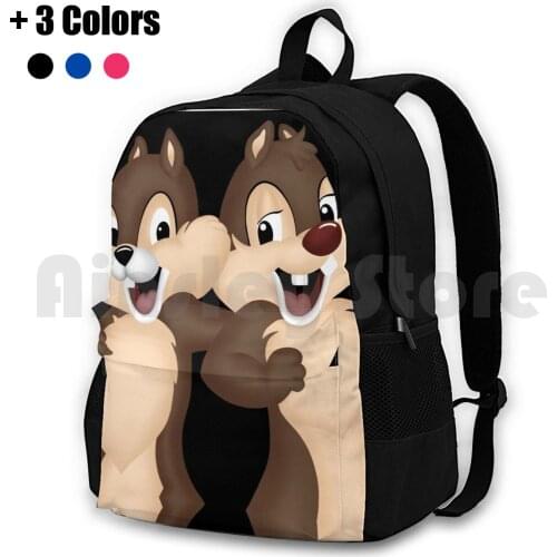 Better Together Outdoor Hiking Backpack Riding Climbing Sports Bag Chip And Dale Chip Dale Brothers Animation Pop Culture