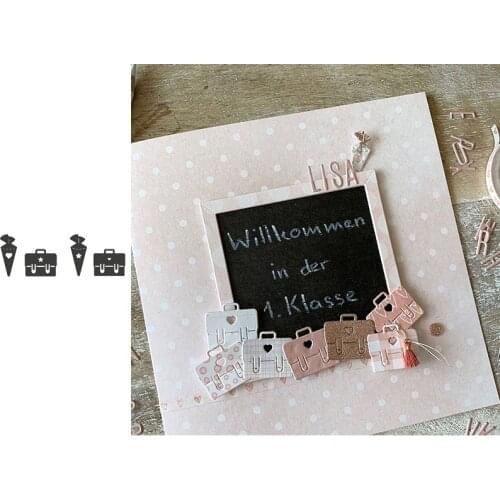 Tote bag gift bags metal cutting cut dies words mold new 2019 Scrapbook cards making paper craft knife mould blade punch dies