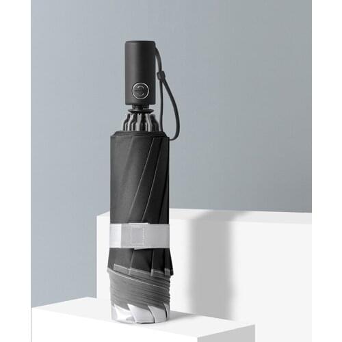 New Inverted Automatic Clear Umbrella Folding Reverse Safe Sun Umbrellas 10K Windproof Rain Big Umbrella Men Women UV Parasol