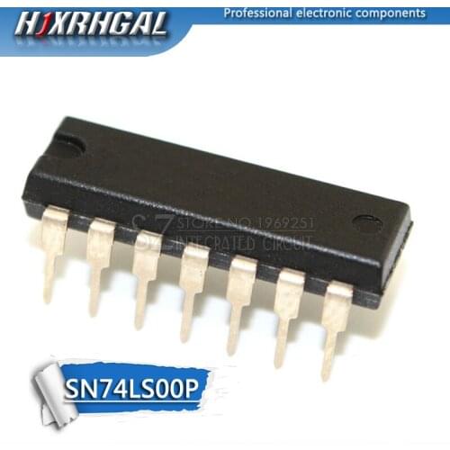 1PCS 74LS00P DIP14 74LS00 DIP SN74LS00N 74LS00 SN74LS00 DIP-14 new and original IC HJXRHGAL