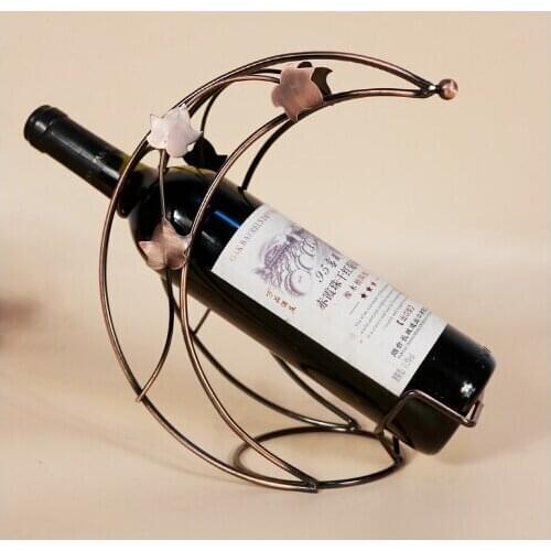 1PC Hot Sale Moon Shape Wine Holders Wine Rack Bottle Rack Wine Racks Wine Glass Rack KI 2044