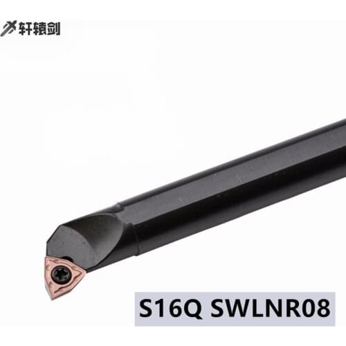 1PC S16Q SWLNR08 SWLNL08 Lathe Cutting Tool Holder Internal Turning Boring Bar CNC SWLNR WNMG
